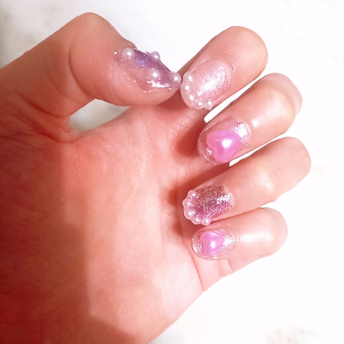 ドットジェル/ネイルスタイル/ジェルネイルを使ったクチコミ（3枚目）