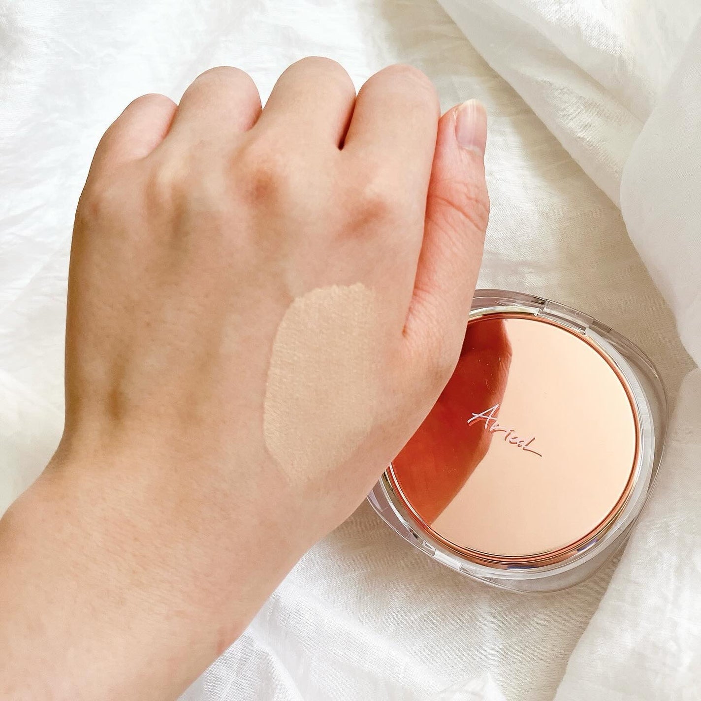 アリウル インクフェザーカバーラスティングクッション/Ariul/クッションファンデーションを使ったクチコミ(6枚目)