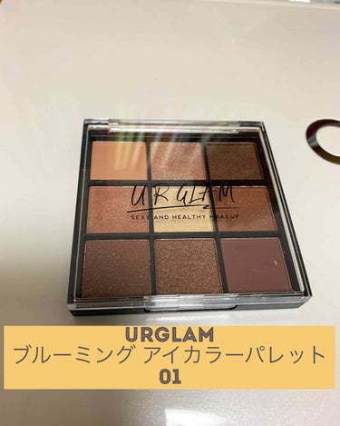 UR GLAM　BLOOMING EYE COLOR PALETTE/U R GLAM/アイシャドウパレットを使ったクチコミ（1枚目）