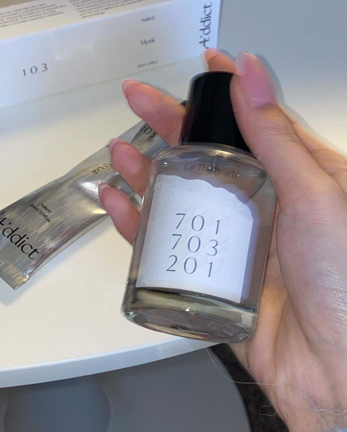 ソリッドパフューム ムスク 103/Addct/練り香水を使ったクチコミ（3枚目）