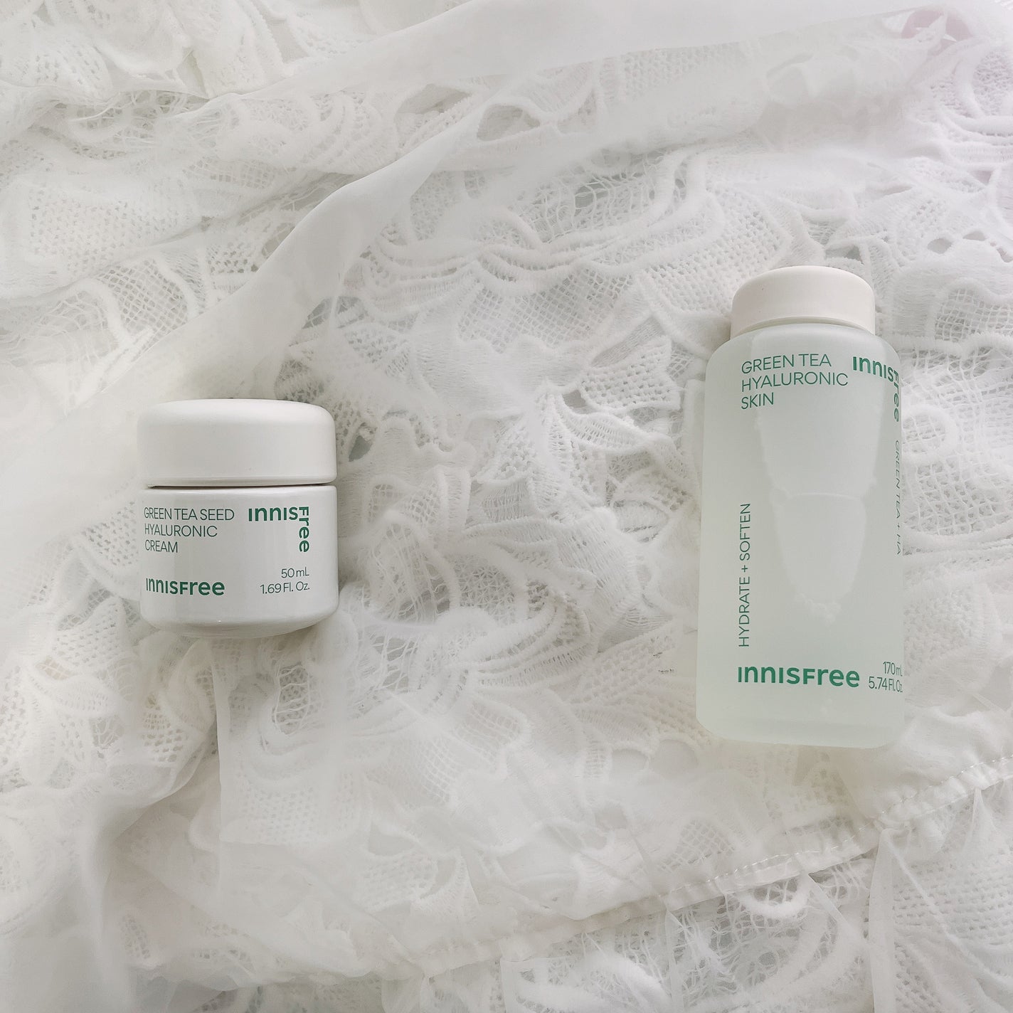 グリーンティーシード ヒアルロン セラム /innisfree/美容液を使ったクチコミ(3枚目)