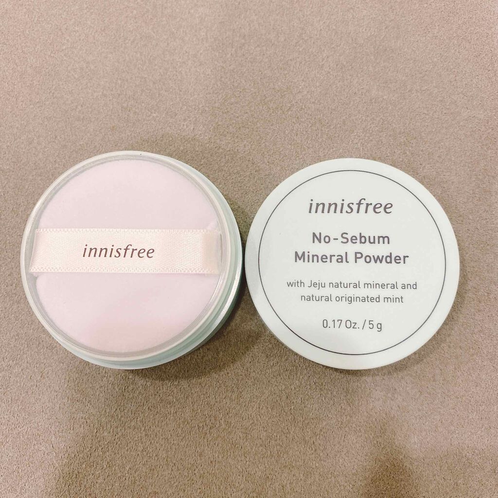 ノーセバム ミネラルパウダー/innisfree/ルースパウダーを使ったクチコミ（1枚目）