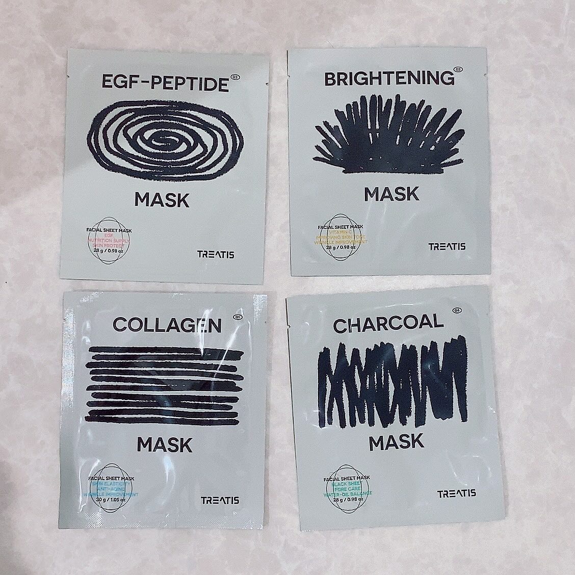 EGFペプチドマスク/TREATIS/シートマスク・パックを使ったクチコミ（1枚目）