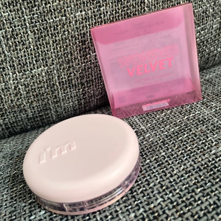 ワンダーベルベットラスティングクッション/i’m meme/クッションファンデーションを使ったクチコミ(2枚目)