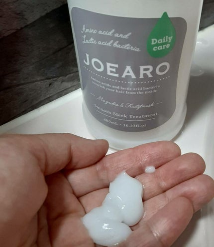 スムースクレンズシャンプー/スムーススリークトリートメント/JOEARO/市販シャンプーを使ったクチコミ(4枚目)
