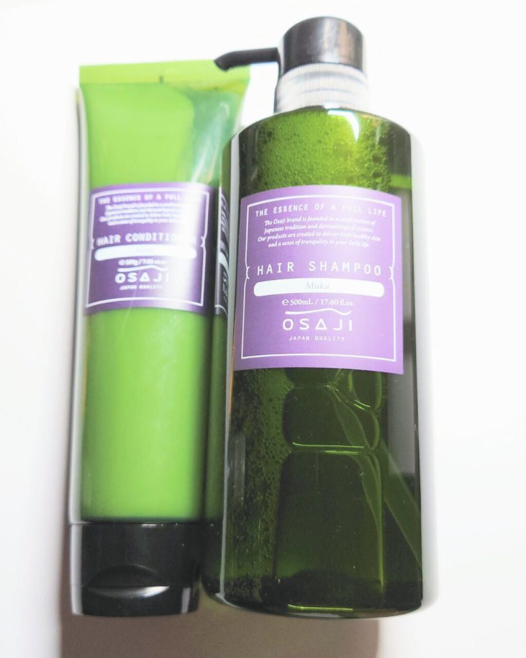 ヘアシャンプー/ヘアコンディショナー/OSAJI/市販シャンプーを使ったクチコミ（1枚目）