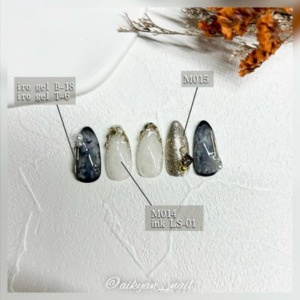 メタルフレークミックス/NAILTOWN/ネイル用品を使ったクチコミ(3枚目)