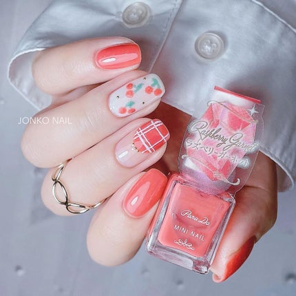 ミニネイル PK15 ラズベリーガーネット/パラドゥ/マニキュアの画像