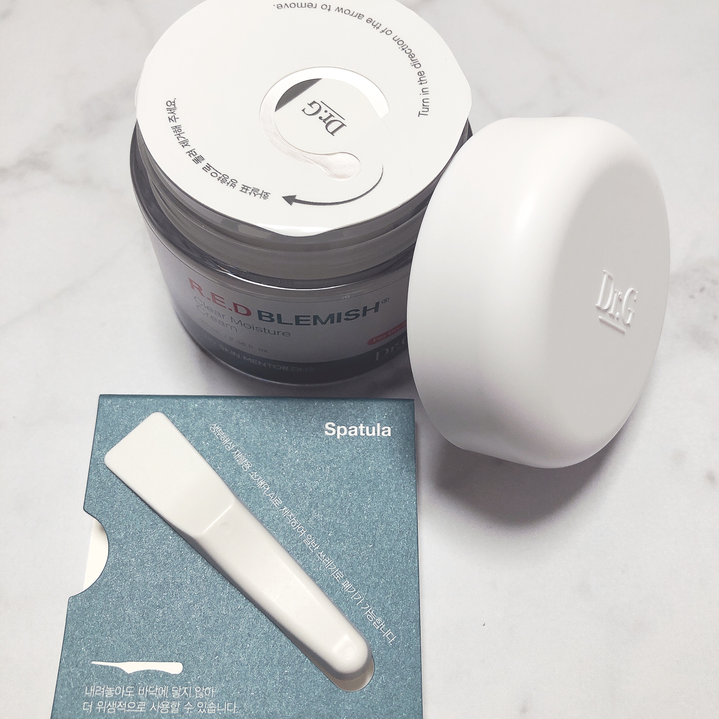 レッドブレミッシュ クリアモイスチャークリーム/Dr.G/フェイスクリームを使ったクチコミ（2枚目）