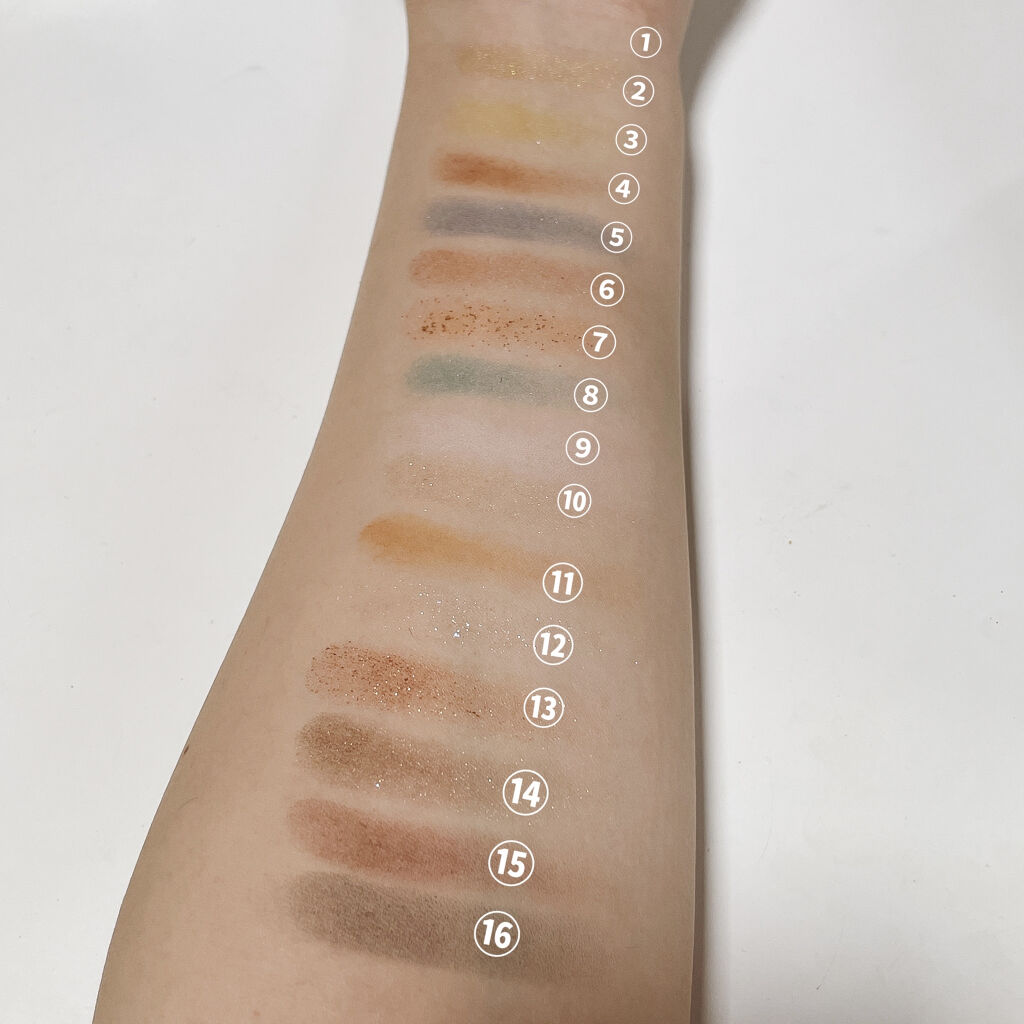 大英博物館 エジプトシリーズ アイシャドウパレット/ZEESEA/アイシャドウパレットを使ったクチコミ（3枚目）