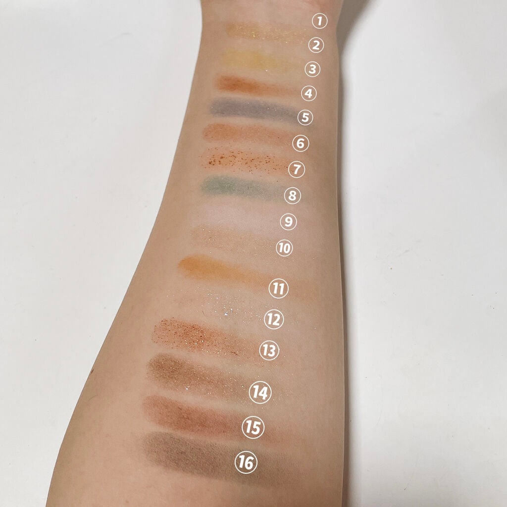 大英博物館 エジプトシリーズ アイシャドウパレット/ZEESEA/アイシャドウパレットを使ったクチコミ(3枚目)