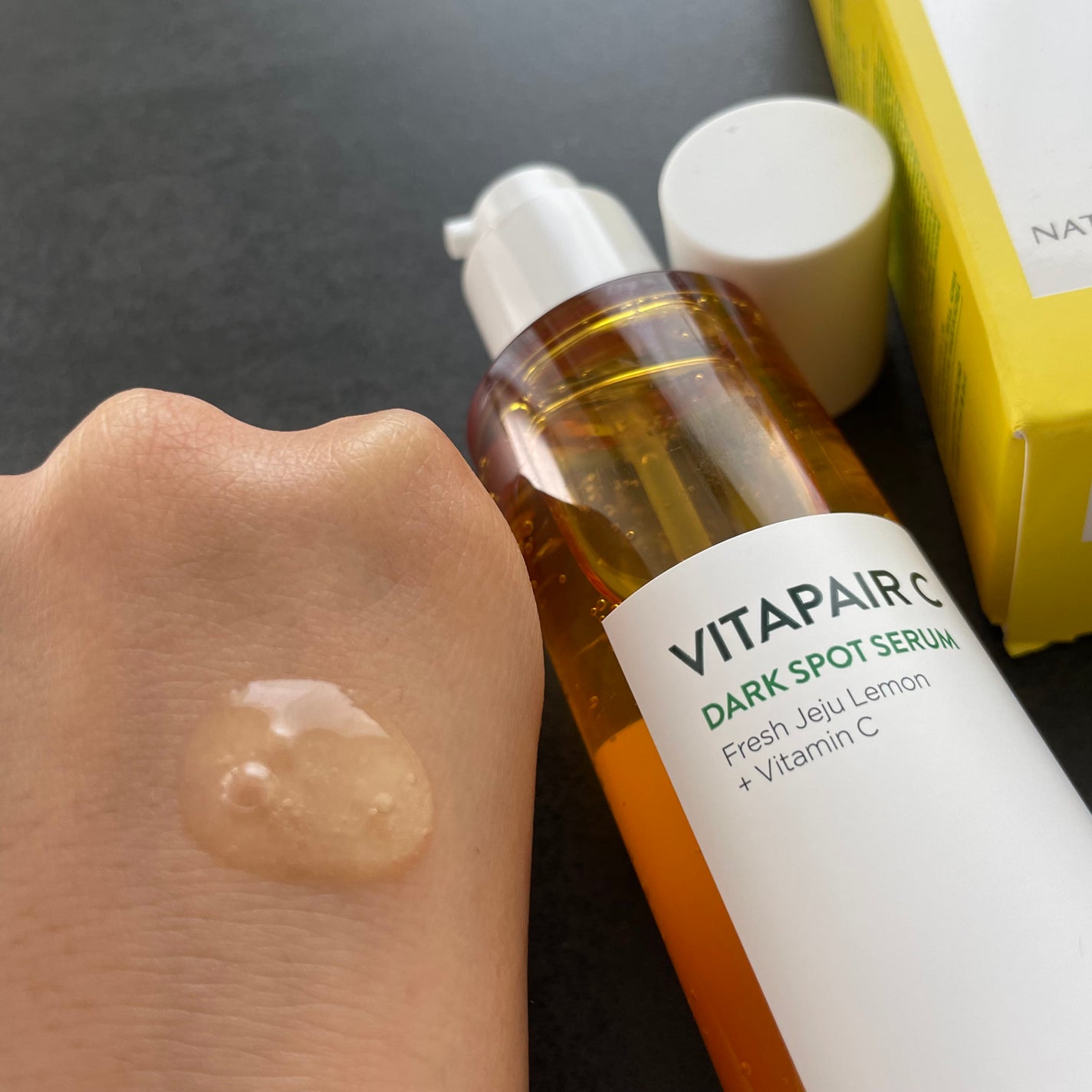 ビタペアC シミケアセラム/ネイチャーリパブリック/美容液を使ったクチコミ(1枚目)