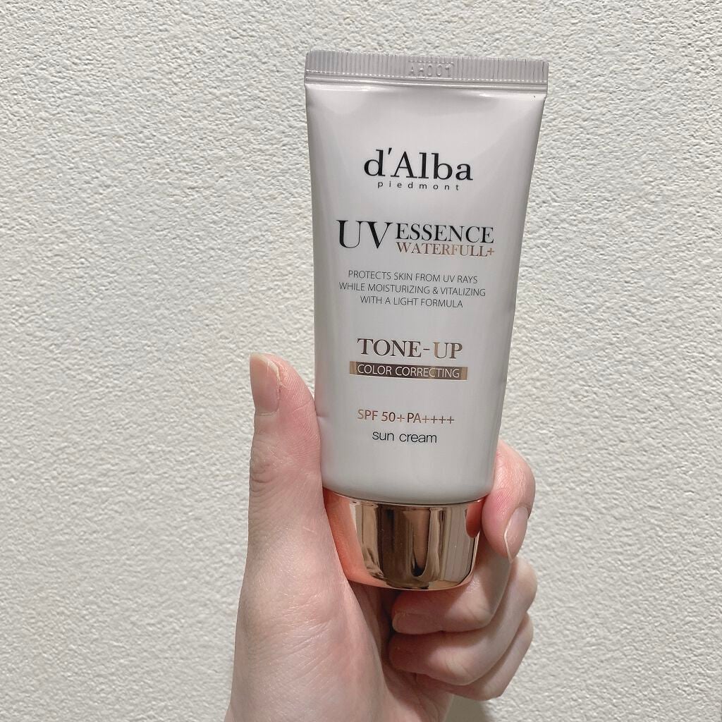 ウォータフルトーンアップサンクリーム/ダルバ/日焼け止めクリームを使ったクチコミ(1枚目)