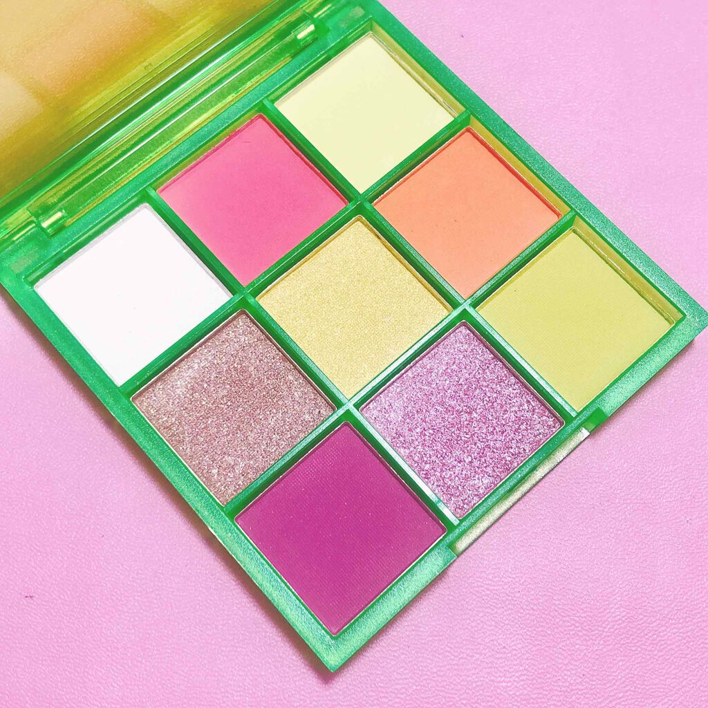UR GLAM　BLOOMING EYE COLOR PALETTE/U R GLAM/アイシャドウパレットを使ったクチコミ（2枚目）