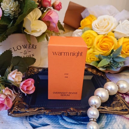 ウォームナイト - Overnight Revive Serum/elloher/美容液を使ったクチコミ(6枚目)