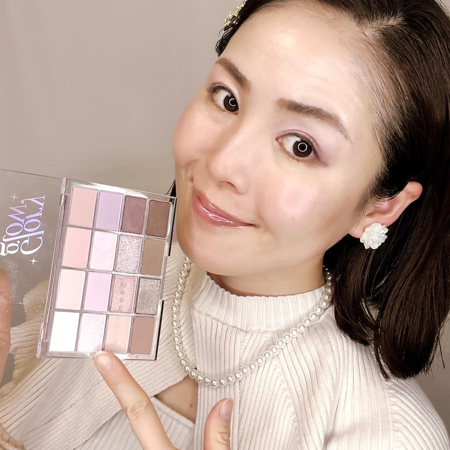 ソフトブラーリングアイパレット/wakemake/アイシャドウパレットを使ったクチコミ（2枚目）