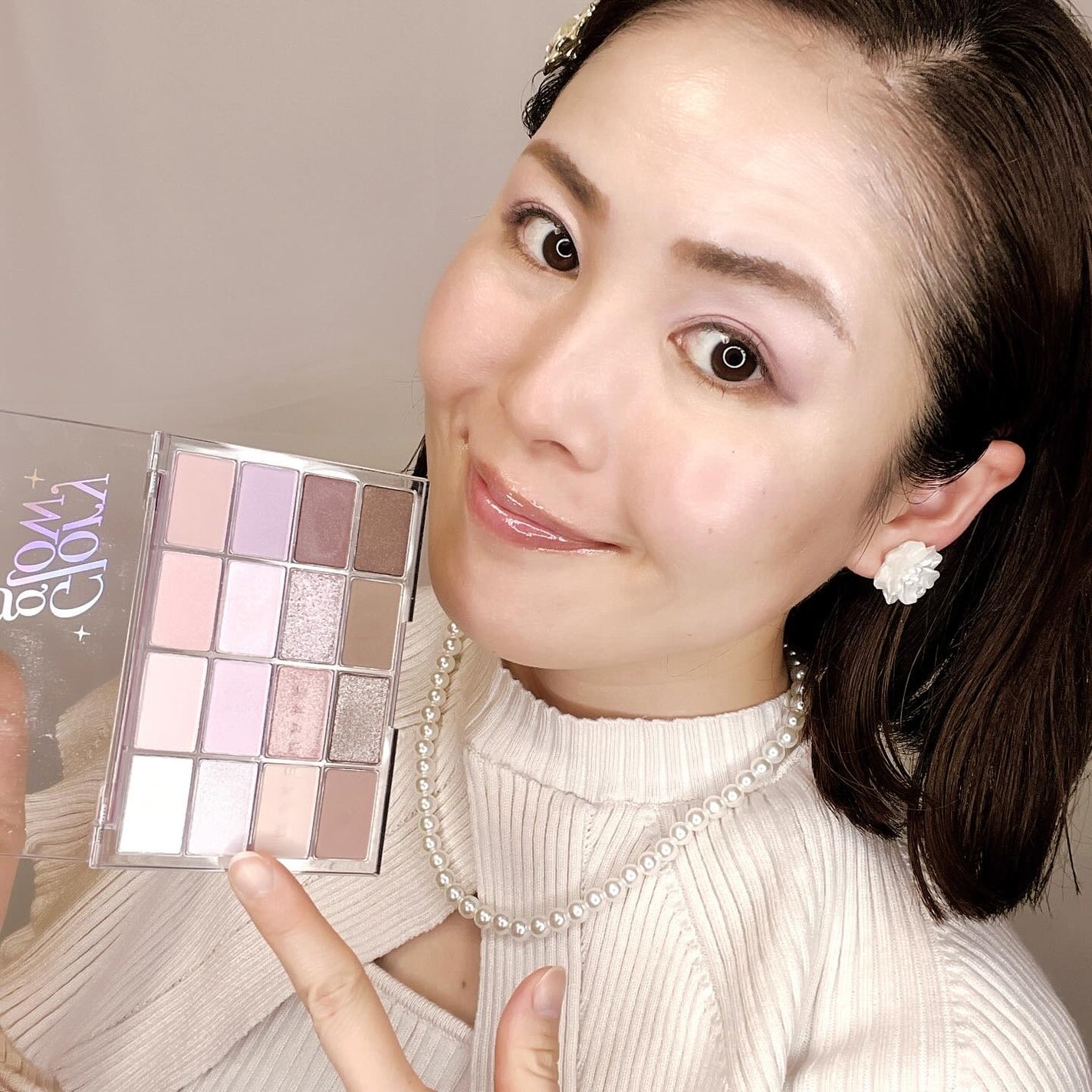 ソフトブラーリングアイパレット/wakemake/アイシャドウパレットを使ったクチコミ(2枚目)