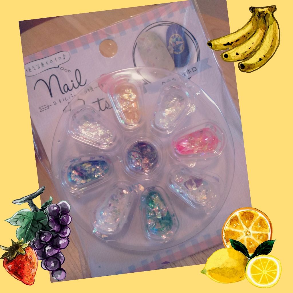 クラッシュホロ/キャンドゥ/ネイルチップ・パーツを使ったクチコミ（1枚目）