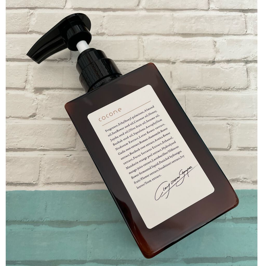 クレイクリームシャンプー(モイスト)/cocone/市販シャンプーを使ったクチコミ(3枚目)