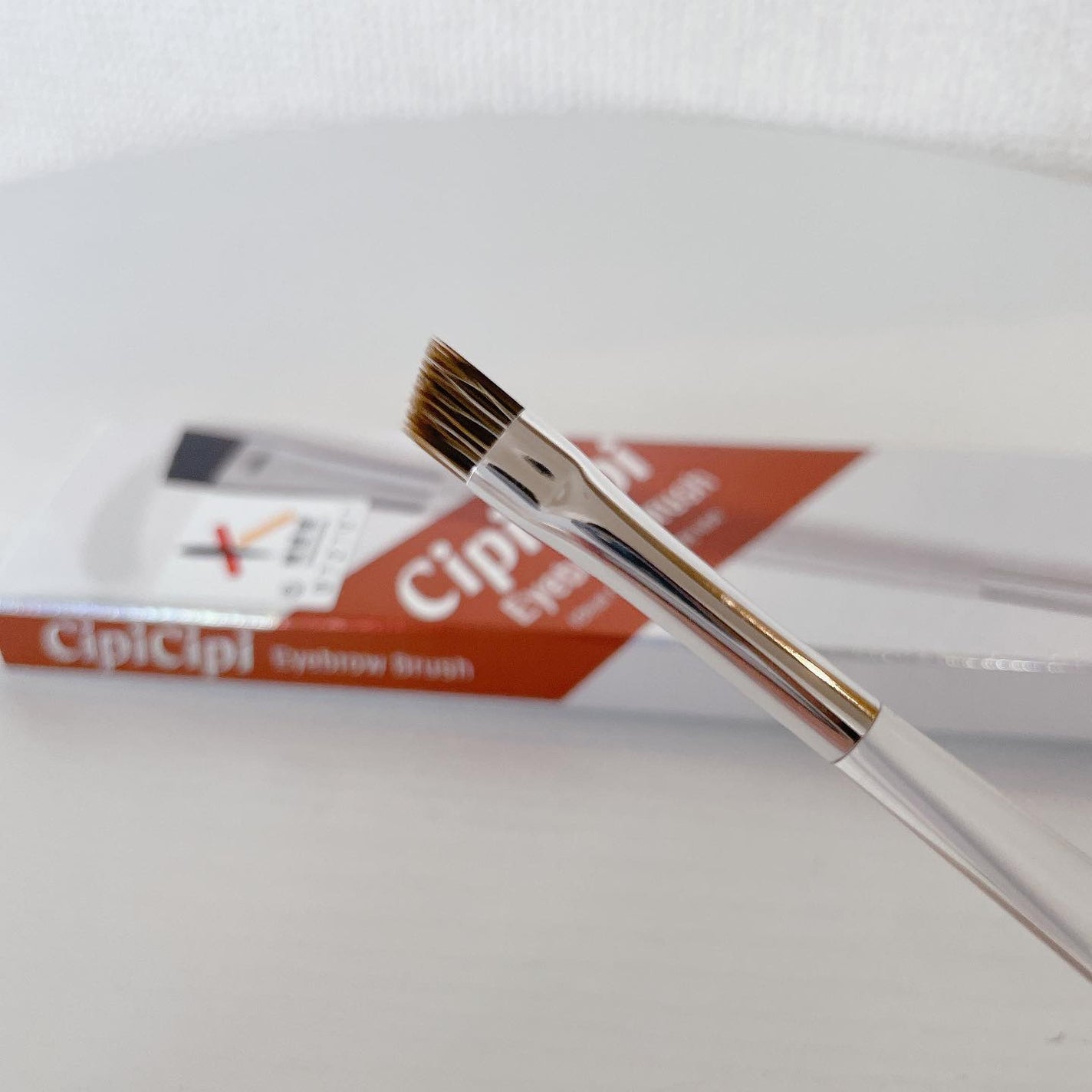 アイブロウブラシ 熊野筆/CipiCipi/メイクブラシを使ったクチコミ(3枚目)