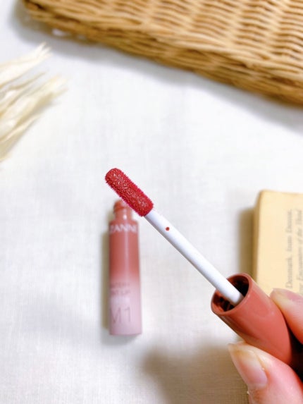 ウォータリーティントリップ マット/CEZANNE/リップティントを使ったクチコミ(3枚目)