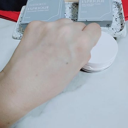 シルキーロングステイ パウダー/ESPRIQUE/ルースパウダーを使ったクチコミ(9枚目)
