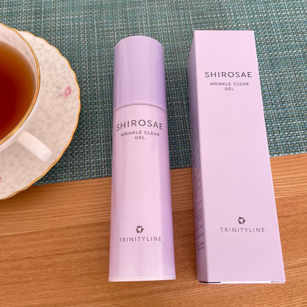 シロサエ リンクルクリアジェル  50g/トリニティーライン/オールインワン化粧品を使ったクチコミ（2枚目）