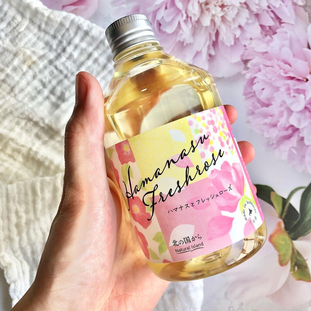 アロマバスエッセンス ハマナスとフレッシュローズ/ナチュラルアイランド/保湿系入浴剤を使ったクチコミ（3枚目）