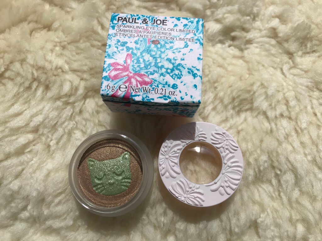 スパークリング アイカラー リミテッド/PAUL & JOE BEAUTE/ジェル・クリームアイシャドウを使ったクチコミ(2枚目)