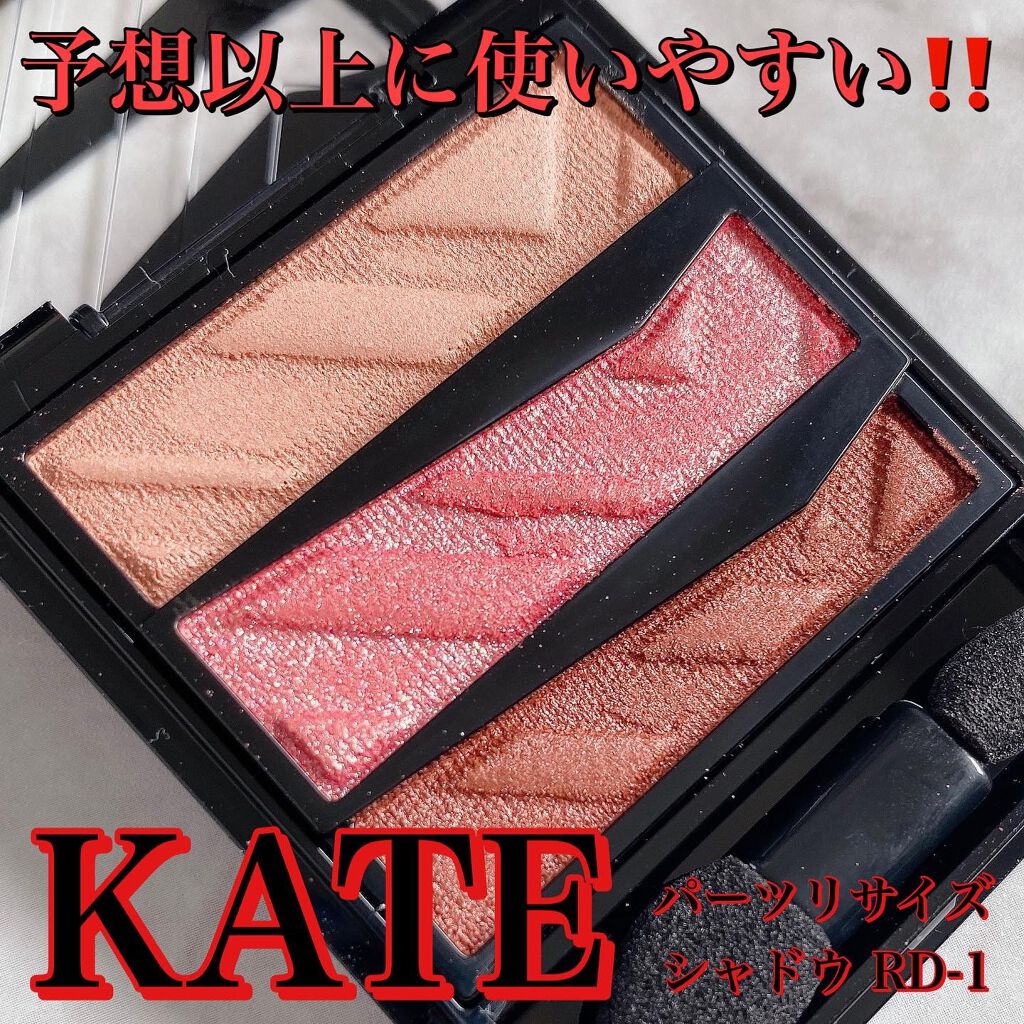 パーツリサイズシャドウ/KATE/アイシャドウパレットを使ったクチコミ(1枚目)