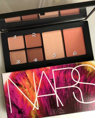 ワイルドシング フェースパレット/NARS/メイクアップキットを使ったクチコミ（2枚目）