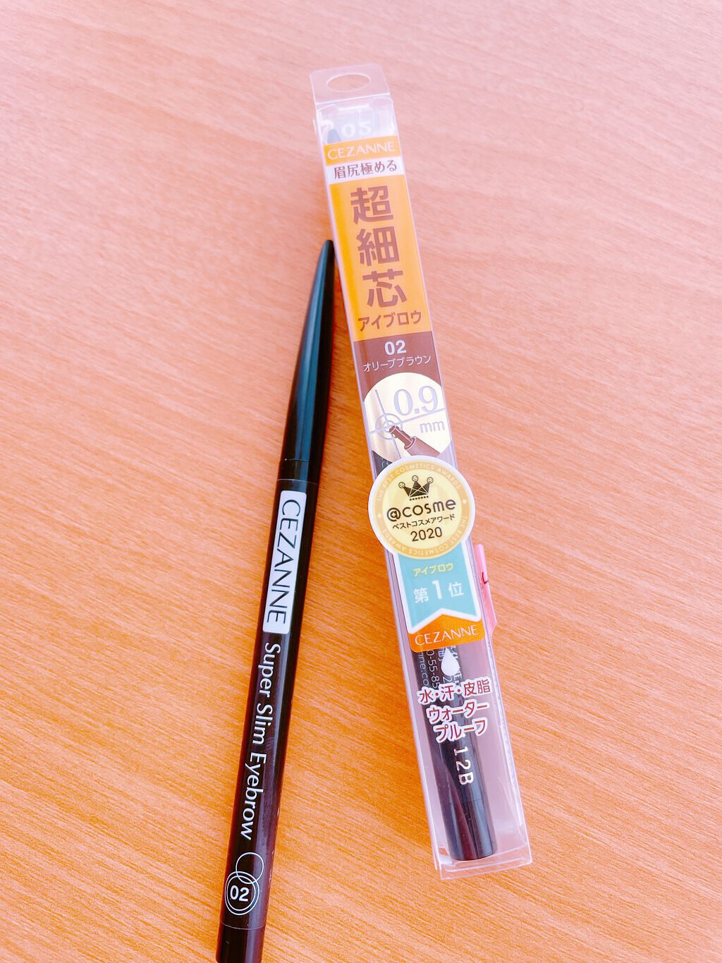 超細芯アイブロウ/CEZANNE/アイブロウペンシルを使ったクチコミ(1枚目)