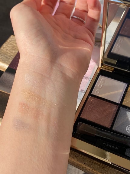 シグニチャー カラー アイズ/SUQQU/アイシャドウパレットを使ったクチコミ(3枚目)