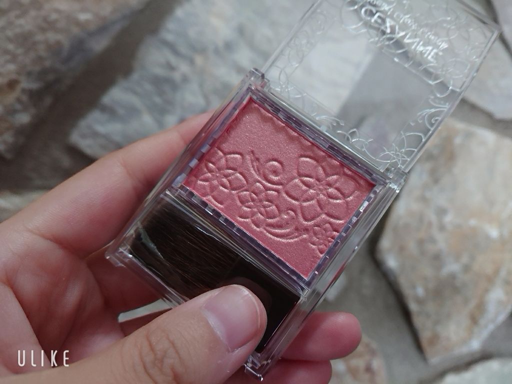 パールグロウチーク/CEZANNE/パウダーチークを使ったクチコミ(2枚目)