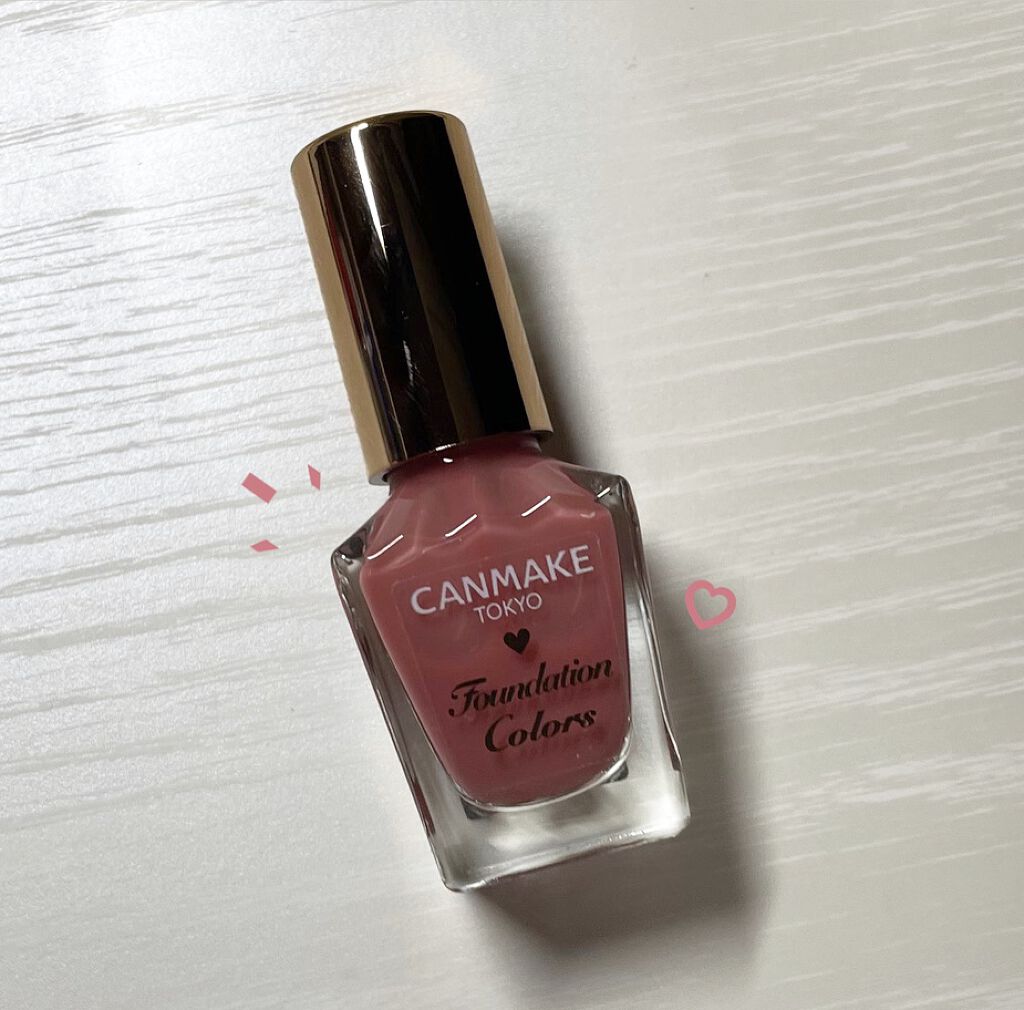 ファンデーションカラーズ/キャンメイク/マニキュアを使ったクチコミ（1枚目）