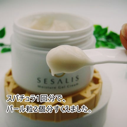 モイスチャージェルクリーム/SESALIS/フェイスクリームを使ったクチコミ(3枚目)