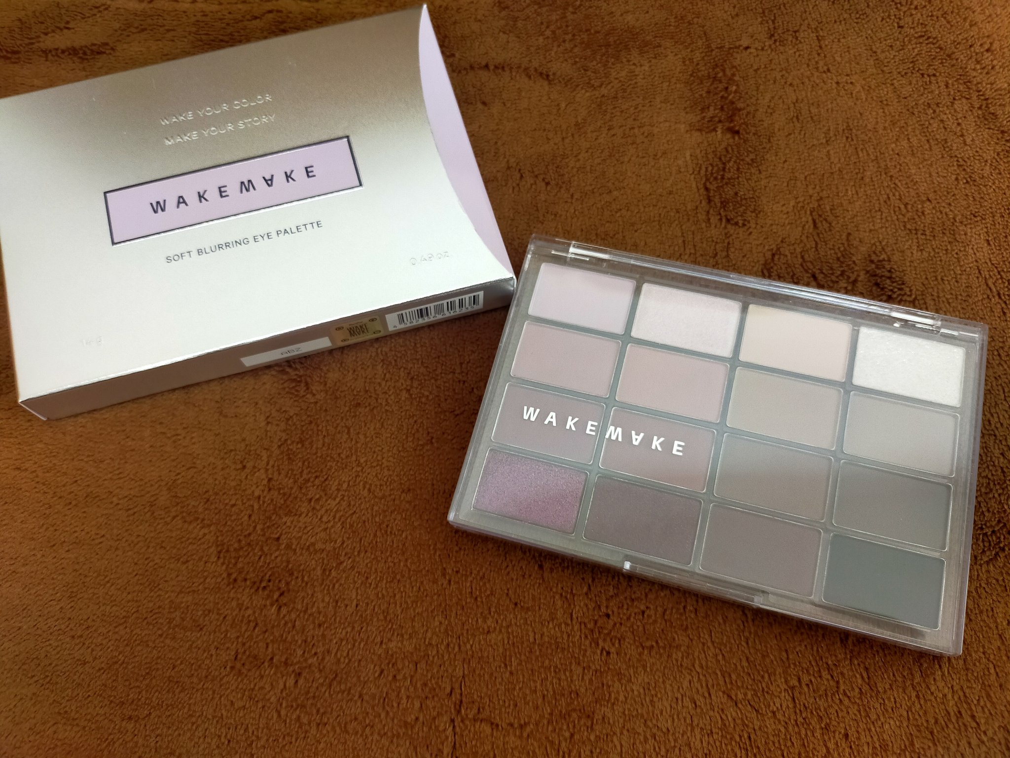 ソフトブラーリングアイパレット/wakemake/アイシャドウパレットを使ったクチコミ（1枚目）
