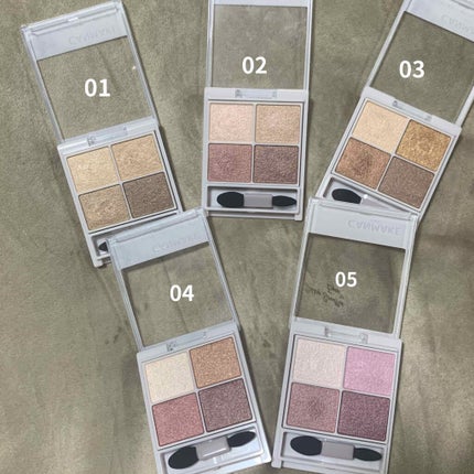 シルキースフレアイズ/キャンメイク/アイシャドウパレットを使ったクチコミ(2枚目)