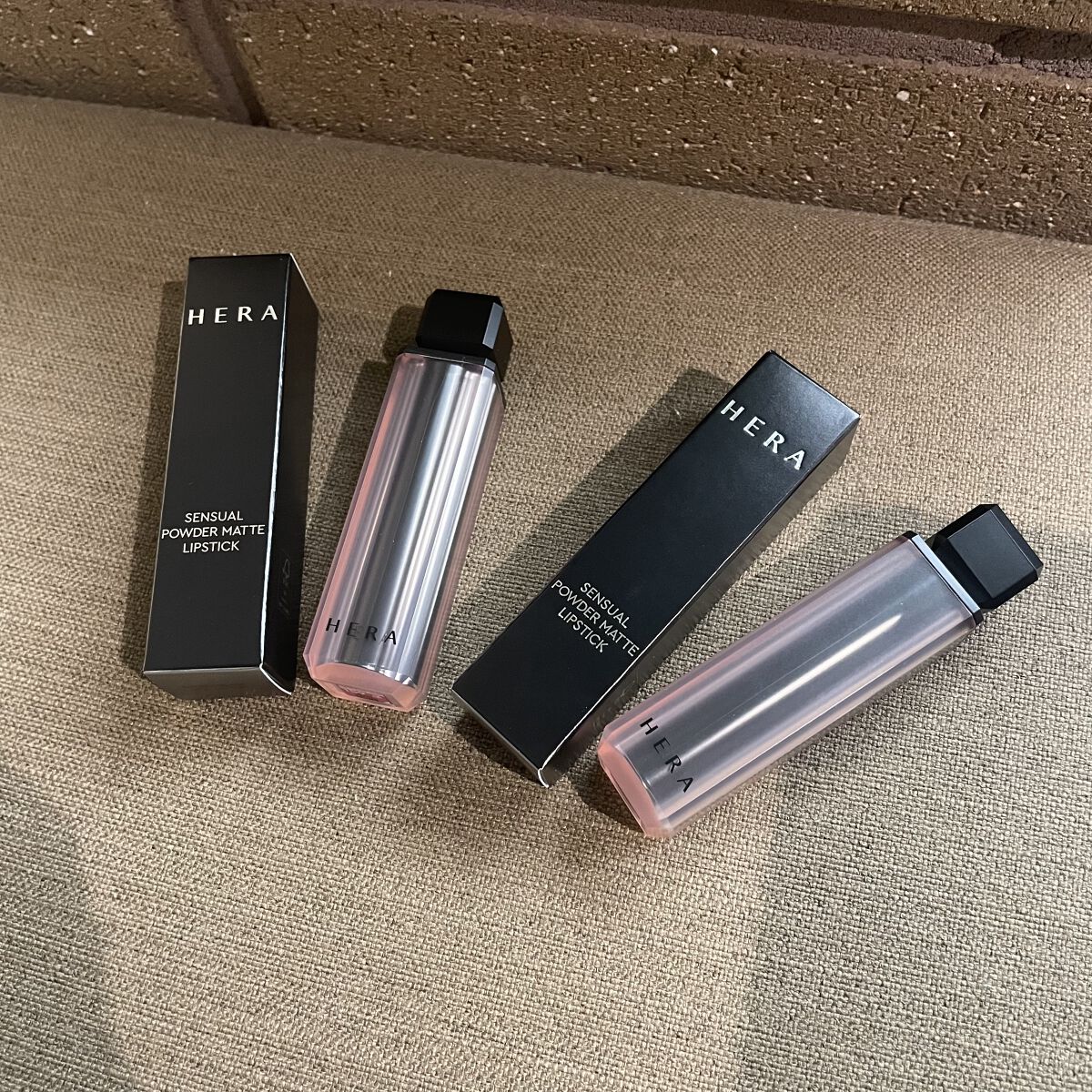 センシュアルパウダーマットリップスティック/HERA/口紅を使ったクチコミ（3枚目）