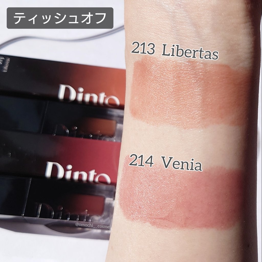 ブラーグロイリップティント/Dinto/リップティントを使ったクチコミ（3枚目）