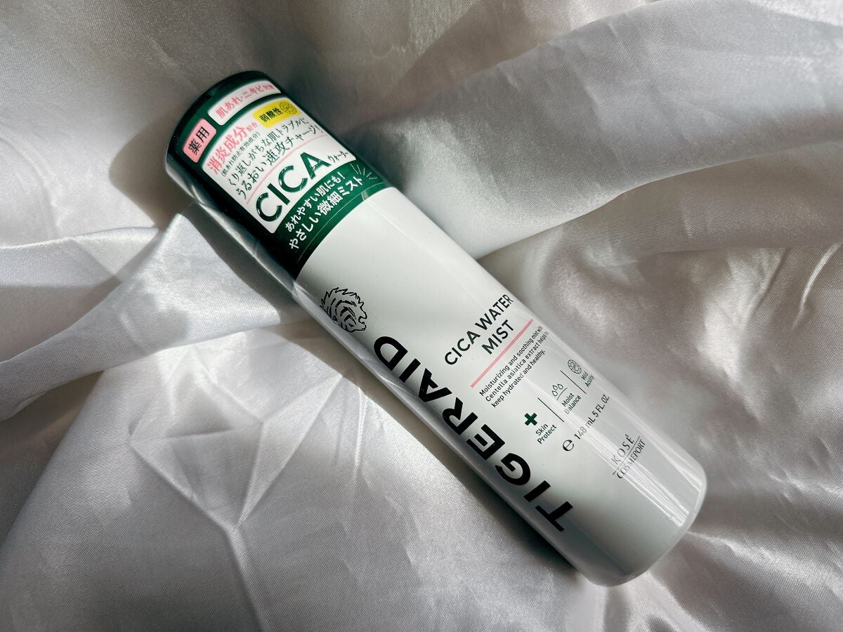 薬用 CICA ウォーターミスト/タイガレイド/ミスト状化粧水を使ったクチコミ(1枚目)