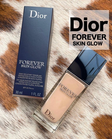 ディオールスキン フォーエヴァー フルイド グロウ/Dior/リキッドファンデーションを使ったクチコミ(1枚目)