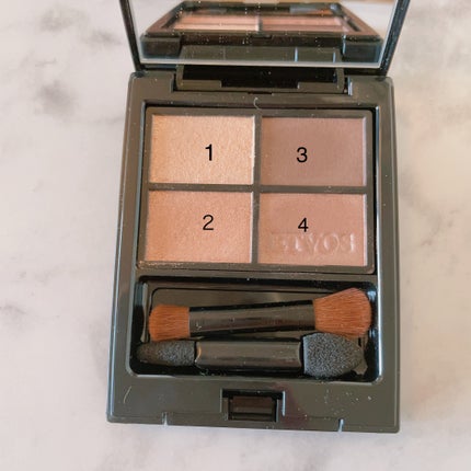 ミネラルクラッシィシャドー/エトヴォス/アイシャドウパレットを使ったクチコミ(2枚目)