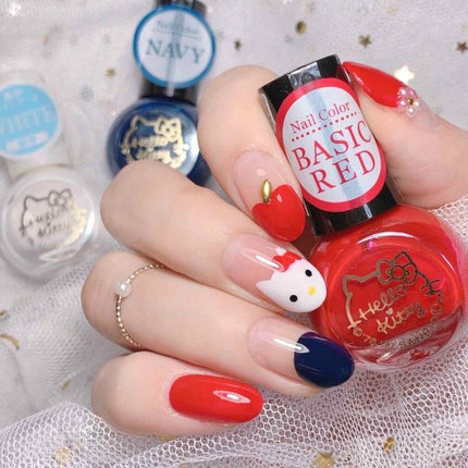 サンリオネイル/DAISO/マニキュアを使ったクチコミ(1枚目)