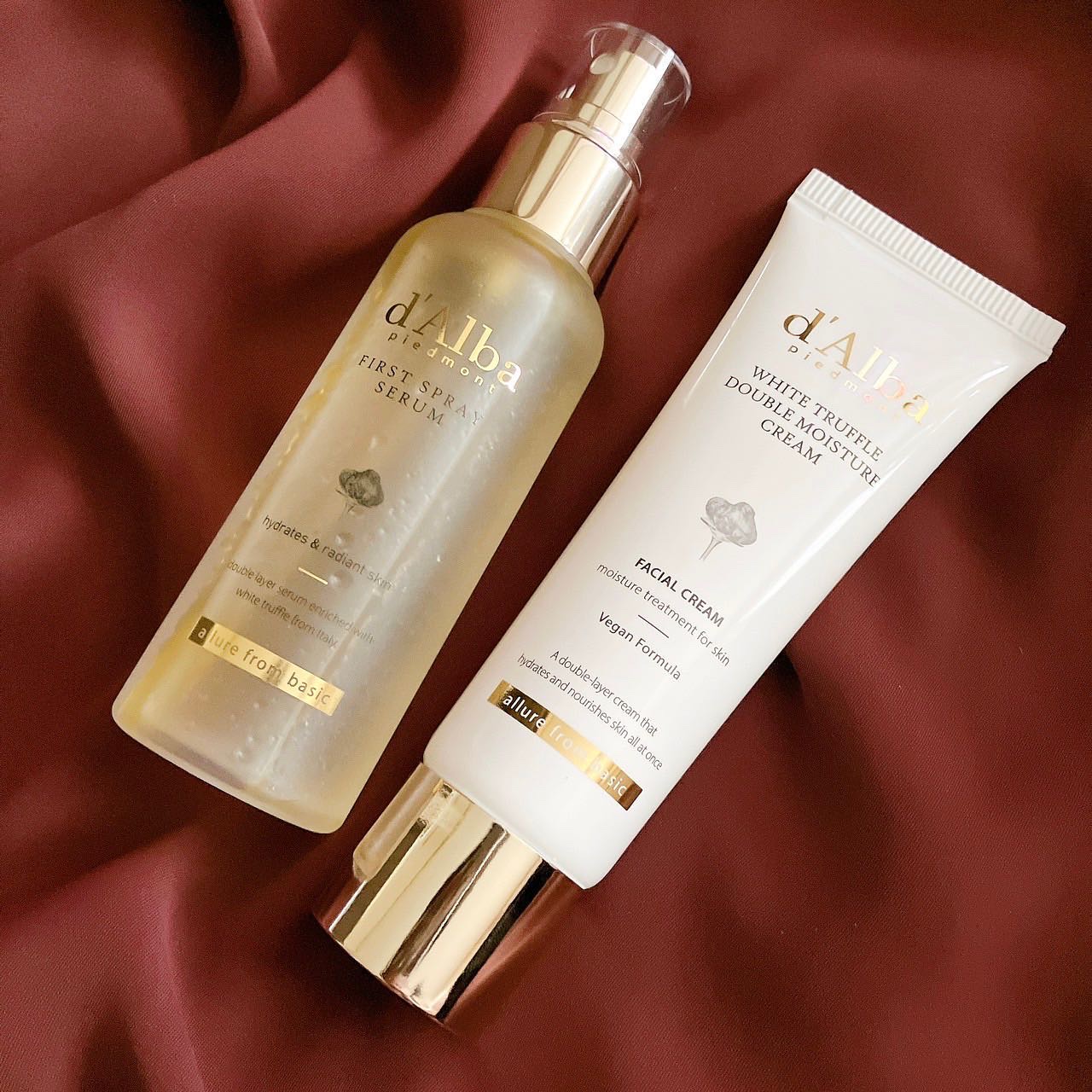 ダルバ ホワイトトリュフファーストスプレーセラム/ダルバ/ミスト状化粧水を使ったクチコミ（2枚目）