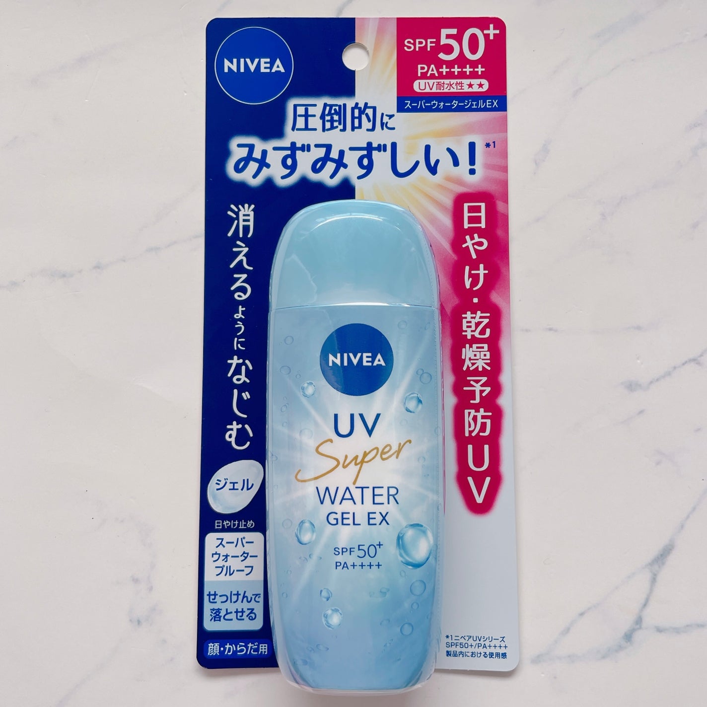 ニベアUV ウォータージェルEX/ニベア/日焼け止めジェルを使ったクチコミ(3枚目)