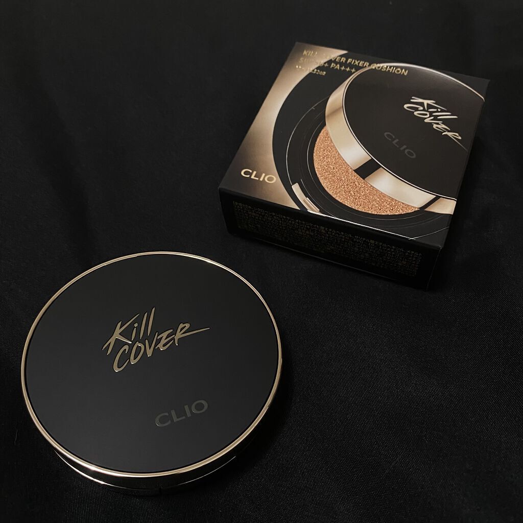 キル カバー フィクサー クッション/CLIO/クッションファンデーションを使ったクチコミ（1枚目）