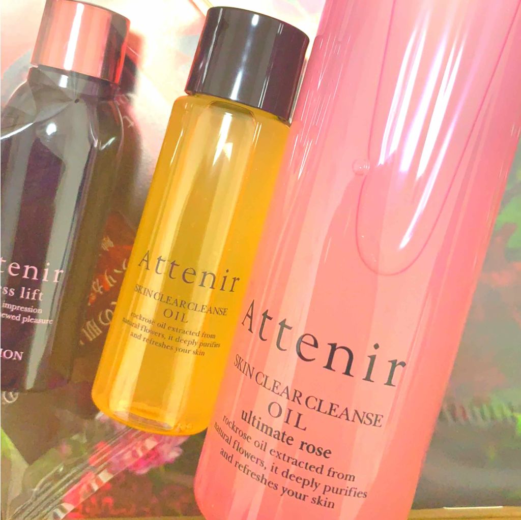 スキンクリア クレンズ オイル ローズの香り/アテニア/オイルクレンジングを使ったクチコミ（3枚目）