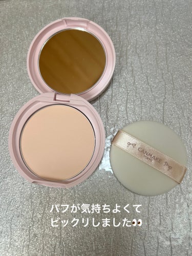 マシュマロフィニッシュパウダー ML マットライトオークル（限定パッケージ）/キャンメイク/プレストパウダーを使ったクチコミ（3枚目）