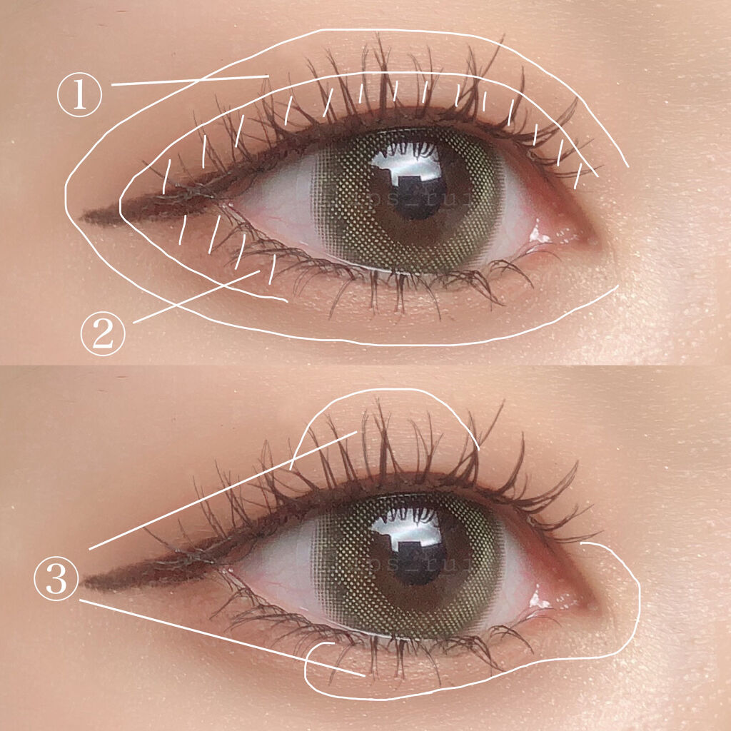 極細 アイライナーR/CEZANNE/リキッドアイライナーを使ったクチコミ（2枚目）